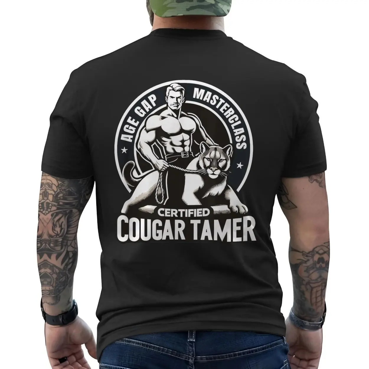 Certified Cougar Tamer Funny Age Gap Masterclass T-shirt 6 Certified Cougar Tamer Funny Age Gap Masterclass T shirt 6 1.jpg