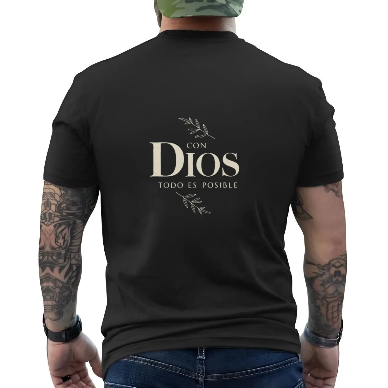 Con Dios Todo Es Posible Inspirational T-Shirt 5 Con Dios Todo Es Posible Inspirational T Shirt 5 1.jpg