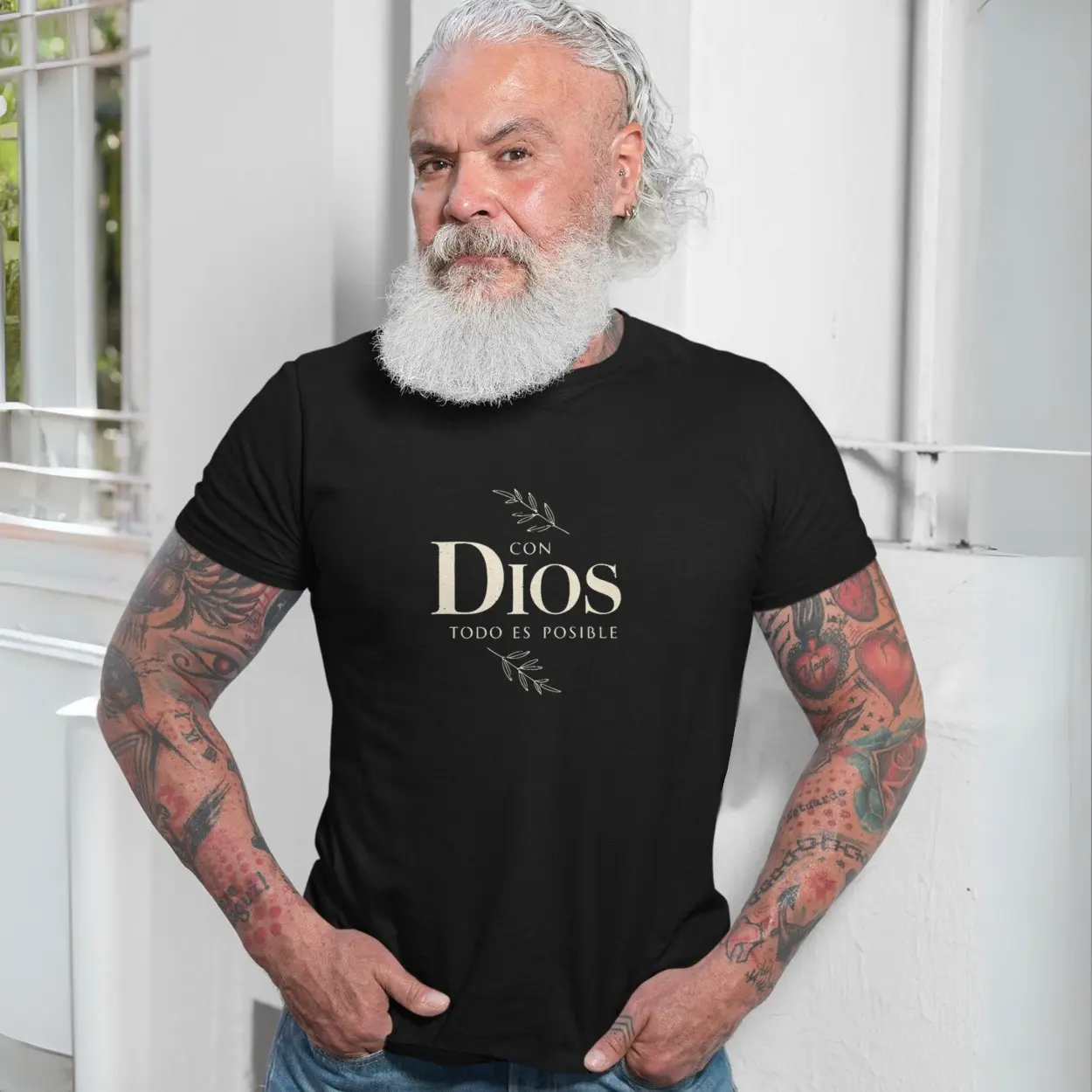 Con Dios Todo Es Posible Inspirational T-Shirt 6 Con Dios Todo Es Posible Inspirational T Shirt 6 1.jpg