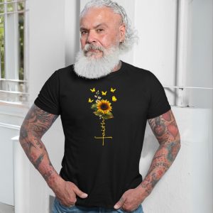Faith Sunflower and Butterfly Inspirational T Shirt 7 1.jpg