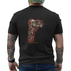 Flaming Skulls Gothic Smoke Art T-Shirt 12 Flaming Skulls Gothic Smoke Art T Shirt 6 1.jpg