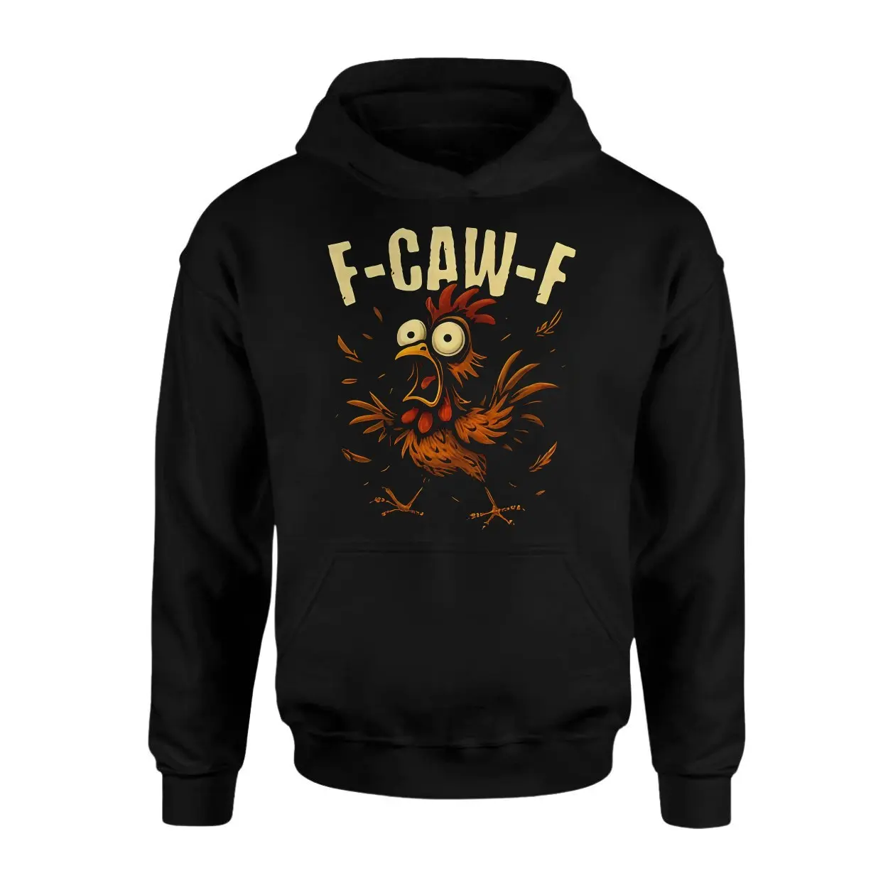 Funny Chicken F Caw F T Shirt E28093 Hilarious Animal Humor Tee 2.jpg