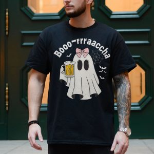 Funny Drunk Ghost Halloween T Shirt for Women 4 1.jpg