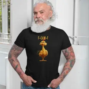 Funny F-Caw-F Angry Chicken Coffee Lover T-Shirt 13 Funny F Caw F Angry Chicken Coffee Lover T Shirt 7 1.jpg