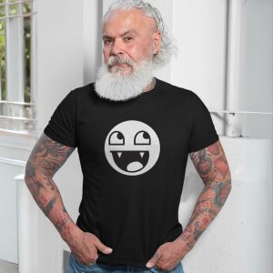 Funny Vampire Face Meme Emoticon T Shirt 7 1.jpg