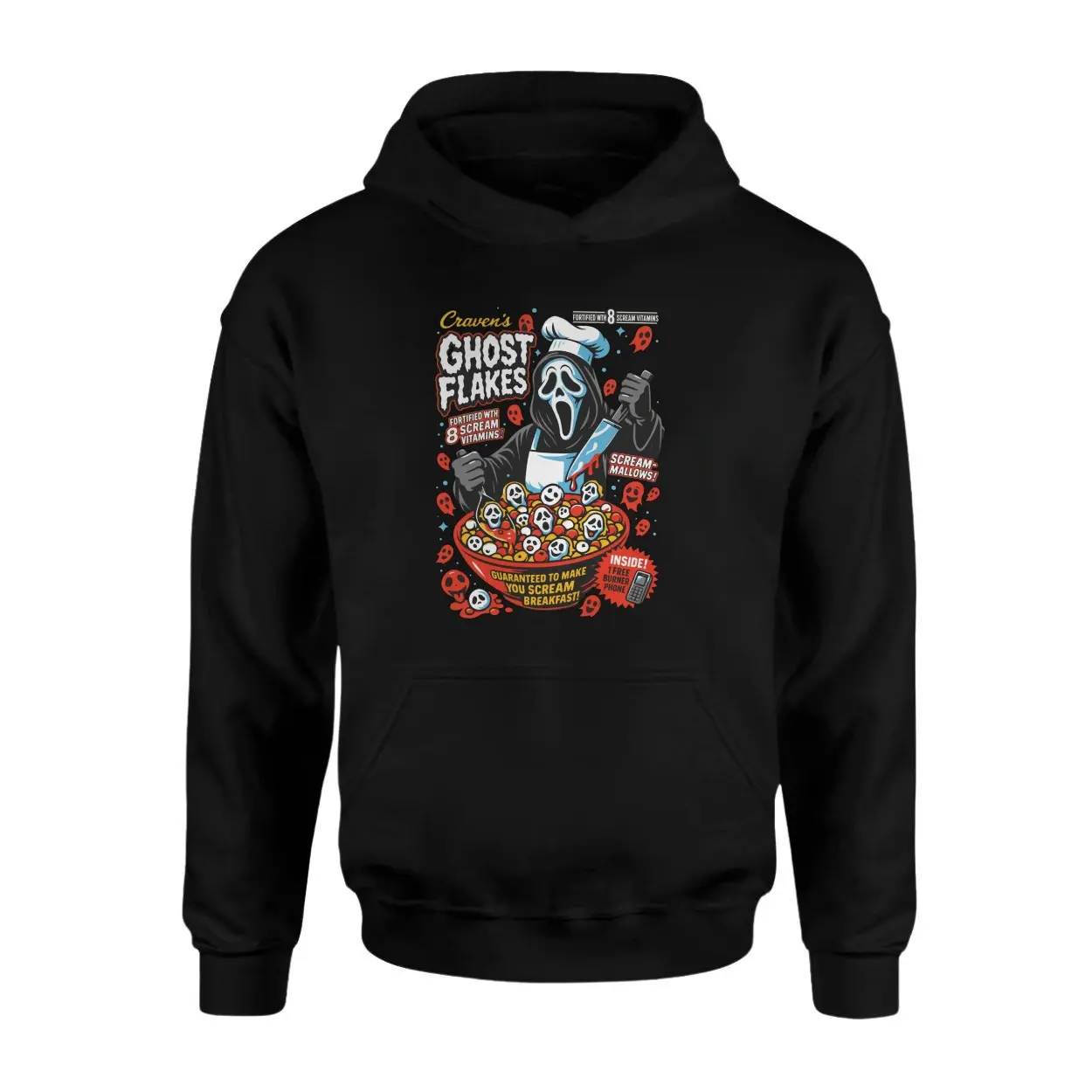 Ghost Flakes Scream Cereal Horror Parody T-shirt 2 Ghost Flakes Scream Cereal Horror Parody T shirt 2 1.jpg
