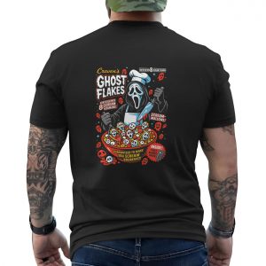 Ghost Flakes Scream Cereal Horror Parody T shirt 6 1.jpg