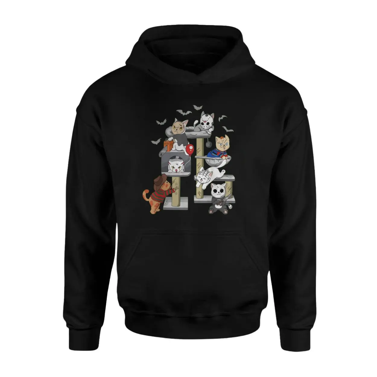 Halloween Cats T Shirt Cute Kitty Costumes Graphic Tee 2 1.jpg
