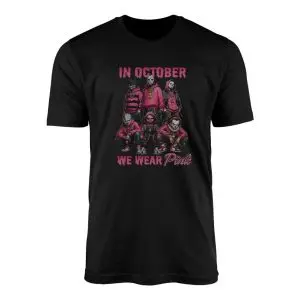 In October We Wear Pink Halloween Horror Graphic T Shirt 1 1.jpg