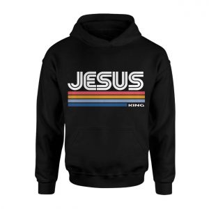 Jesus Is King T Shirt E28093 Retro Christian Faith Graphic Tee 2.jpg
