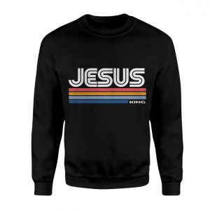 Jesus Is King T Shirt E28093 Retro Christian Faith Graphic Tee 3.jpg