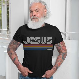 Jesus Is King T Shirt E28093 Retro Christian Faith Graphic Tee 7.jpg