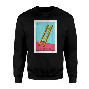 La Escalera Loteria Card Mexican Art T shirt 3 1.jpg