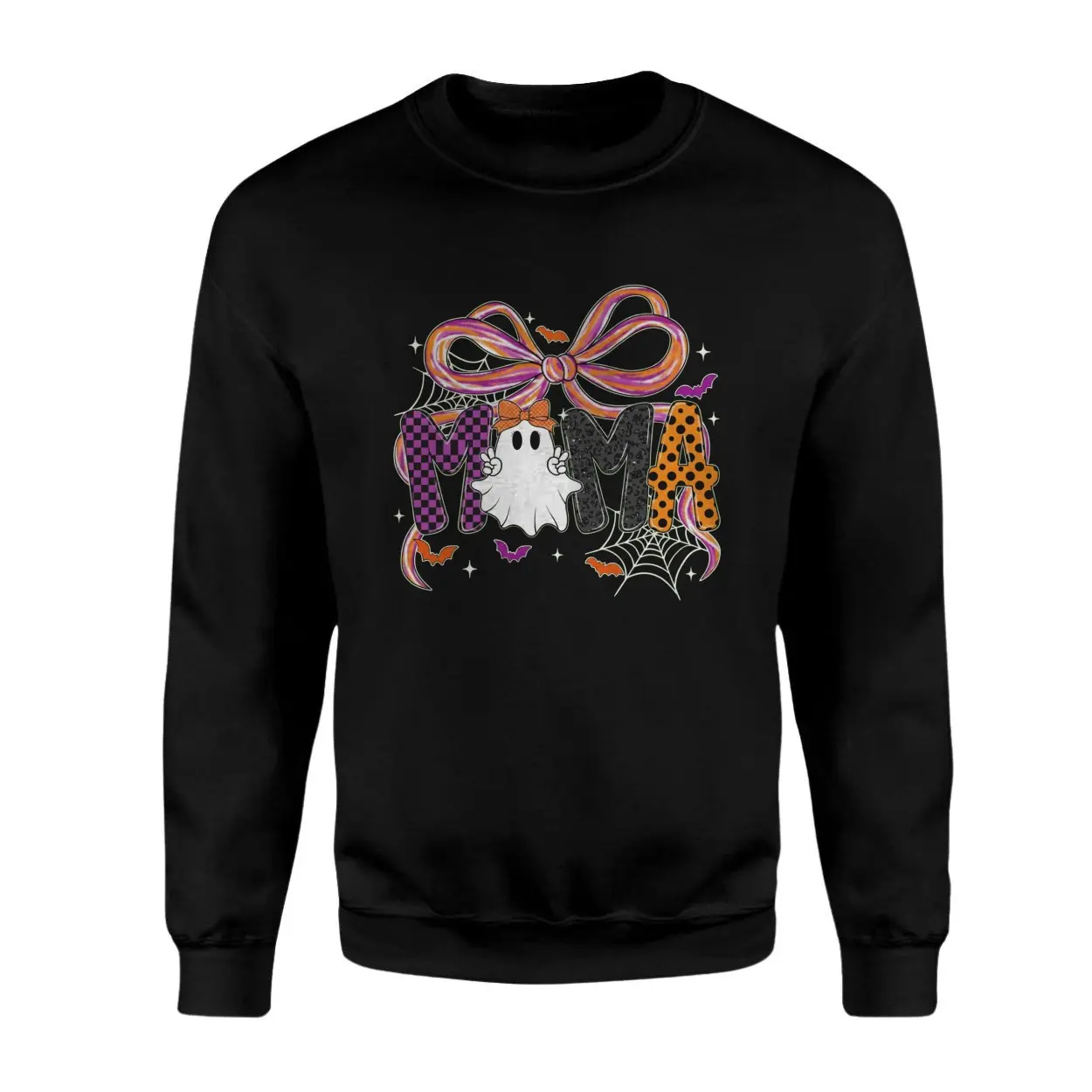 MAMA Halloween Ghost Graphic T Shirt 3 1.jpg