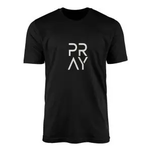 Minimalist Faith PRAY Christian T Shirt 1 1.jpg