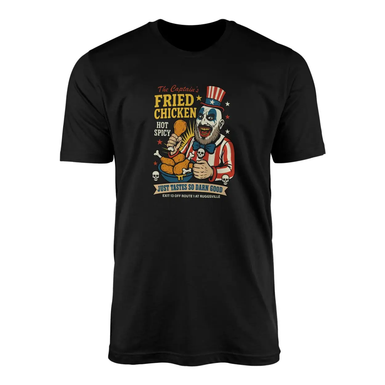 The Captains Fried Chicken Horror Parody T shirt 1 1.jpg