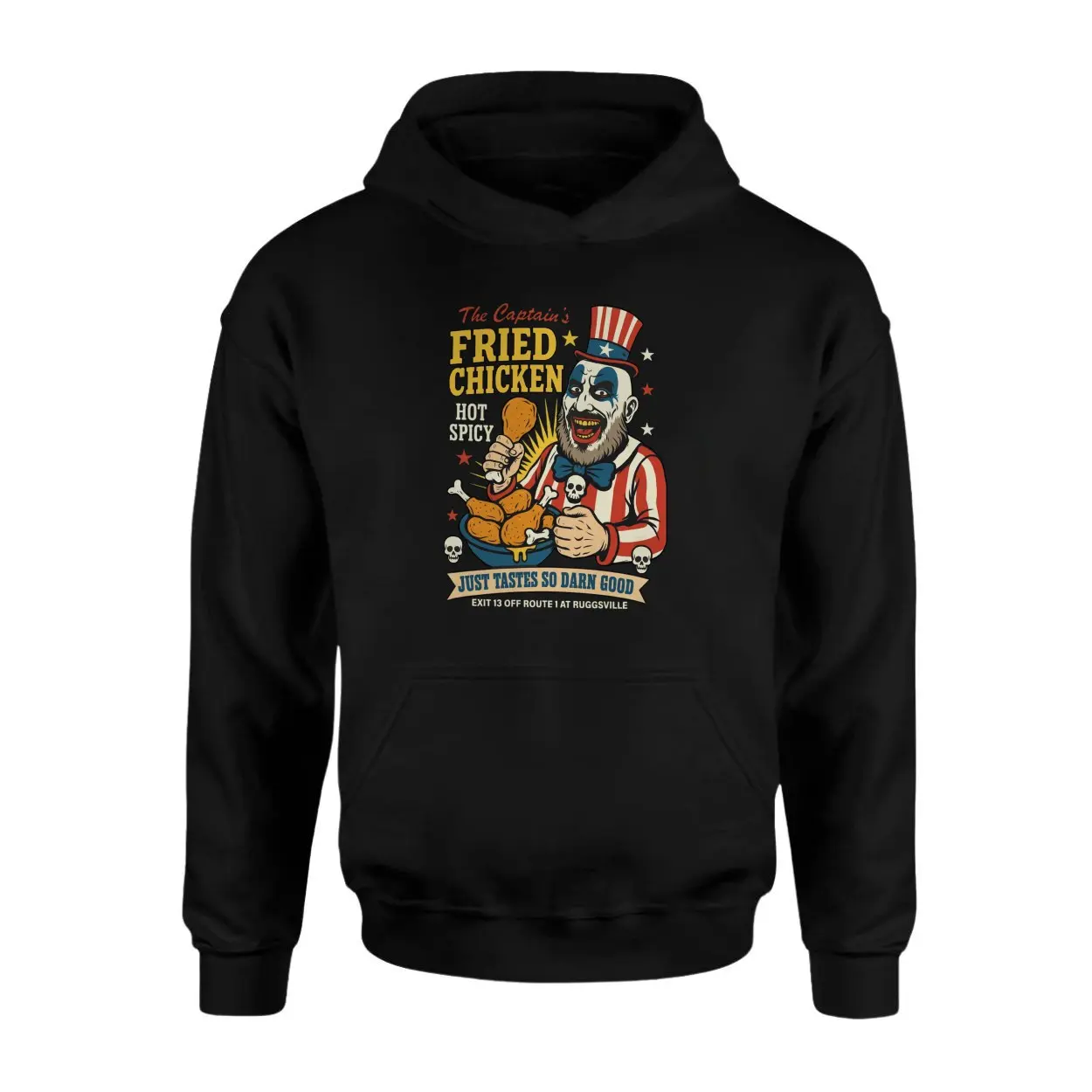 The Captains Fried Chicken Horror Parody T shirt 2 1.jpg