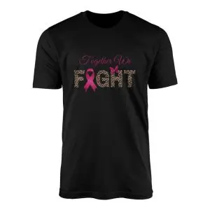 Together We Fight Leopard Print Breast Cancer Awareness T Shirt 1 1.jpg
