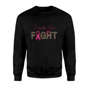 Together We Fight Leopard Print Breast Cancer Awareness T Shirt 3 1.jpg