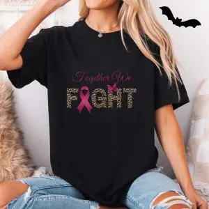 Together We Fight Leopard Print Breast Cancer Awareness T-Shirt 11 Together We Fight Leopard Print Breast Cancer Awareness T Shirt 5 1.jpg