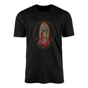 Virgen De Guadalupe Floral Graphic T Shirt 1 2 1.jpg