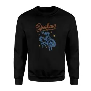 Yeehaw Cowboy Riding Horse T-Shirt 8 Yeehaw Cowboy Riding Horse T Shirt 3 1.jpg