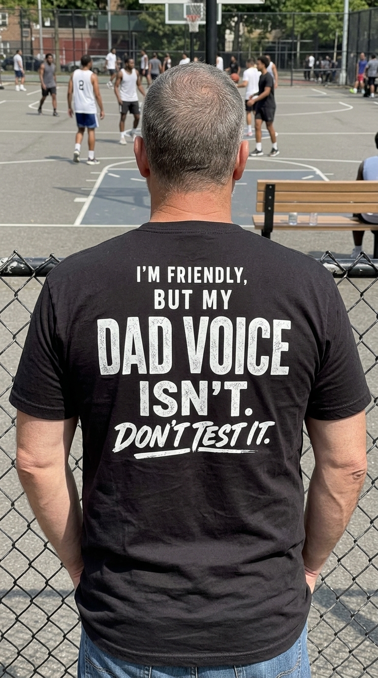 Funny Dad Voice Warning T-Shirt for Fathers and Stepdads 5 funny dad voice warning t shirt for fathers and stepdads 4.jpg