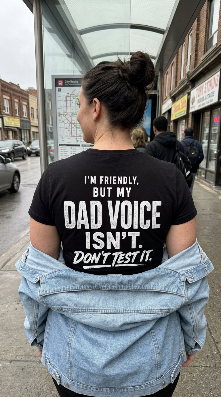 Funny Dad Voice Warning T-Shirt for Fathers and Stepdads 6 funny dad voice warning t shirt for fathers and stepdads 5.jpg