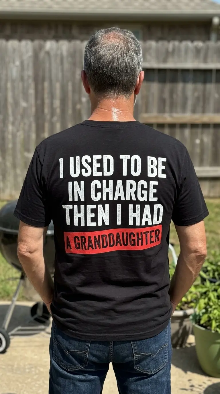 funny grandpa t shirt used to be in charge granddaughter tee 1.jpg