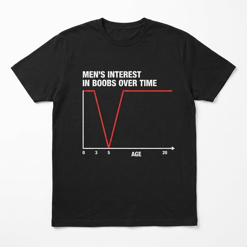 Funny Men's Interest Over Time Graph Humor T-Shirt Gift 1 funny mens interest over time graph humor t shirt gift.jpg