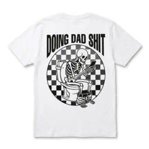 funny skeleton bathroom humor dad t shirt i dont always clog.jpg