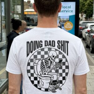 Funny Skeleton Bathroom Humor Dad T-Shirt – I Don't Always Clog 10 funny skeleton bathroom humor dad t shirt i dont always clog 4.jpg