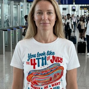 Funny You Look Like The 4th Of July Hot Dog Retro Graphic Tee 10 funny you look like the 4th of july hot dog retro graphic tee 4.jpg