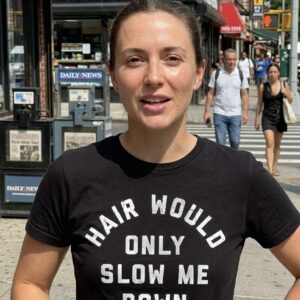 hair would only slow me down funny minimalist quote t shirt 2.jpg
