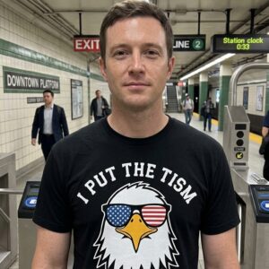 I Put The Tism In Patriotism T-Shirt - Funny Eagle Graphic Tee 7 i put the tism in patriotism t shirt funny eagle graphic tee 1.jpg