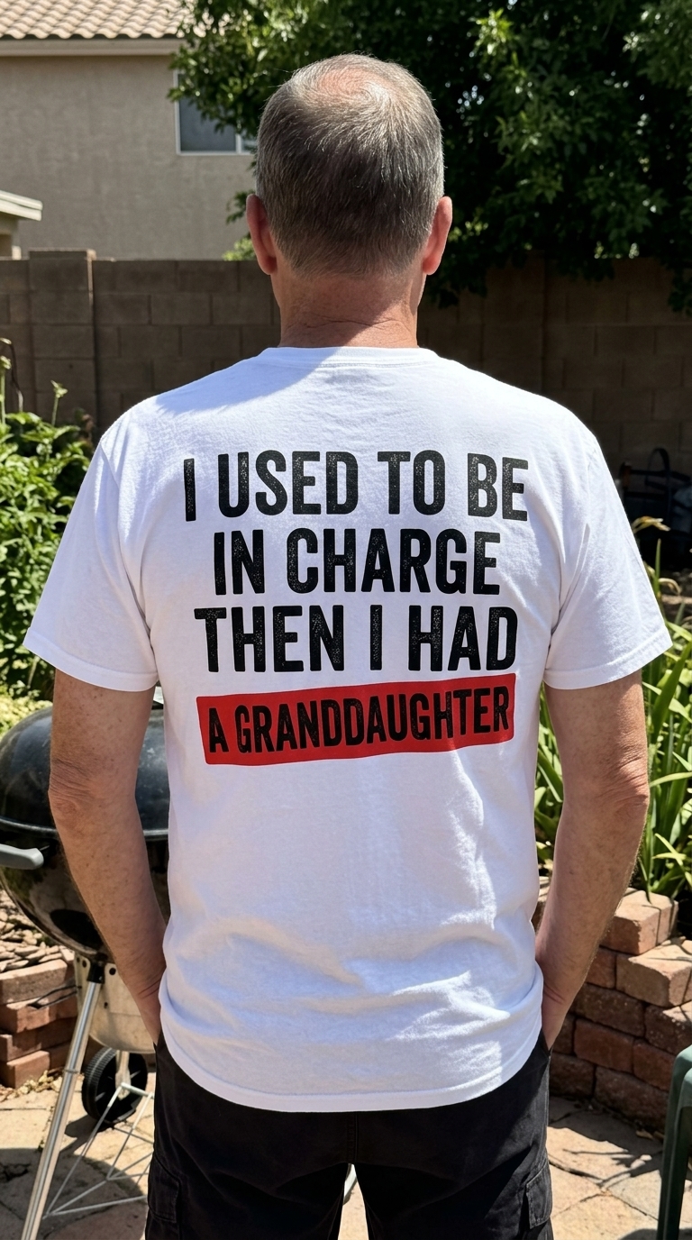 I Used to Be in Charge Funny Granddaughter Grandparent T-Shirt 12 I Used to Be in Charge Funny Granddaughter Grandparent T-Shirt