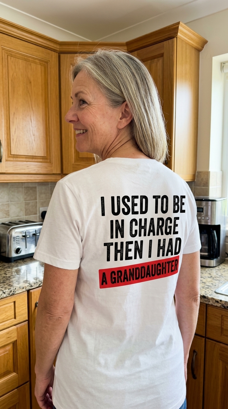I Used to Be in Charge Funny Granddaughter Grandparent T-Shirt 14 I Used to Be in Charge Funny Granddaughter Grandparent T-Shirt