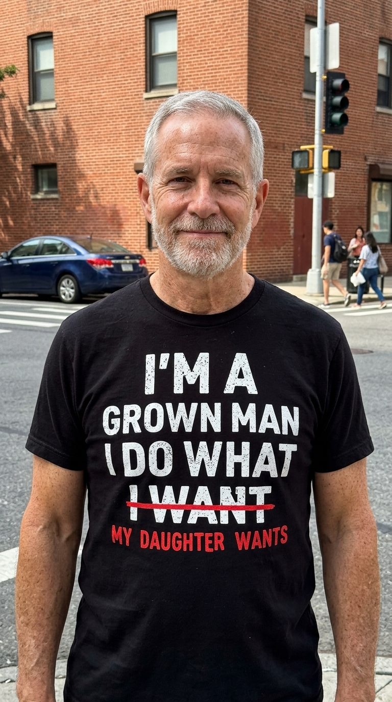 I'm a Grown Man I Do What My Daughter Wants T-Shirt 13 I'm a Grown Man I Do What My Daughter Wants T-Shirt