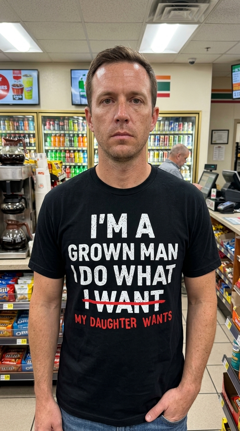 I'm a Grown Man I Do What My Daughter Wants T-Shirt 14 I'm a Grown Man I Do What My Daughter Wants T-Shirt