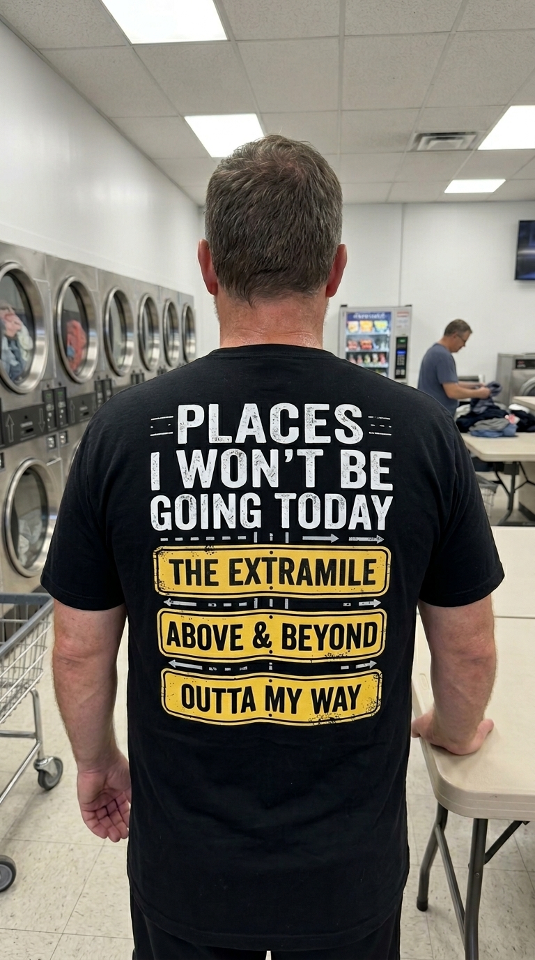 Places I Won't Be Going Today Funny Anti Hustle T-Shirt 5 places i wont be going today funny anti hustle t shirt 4.jpg
