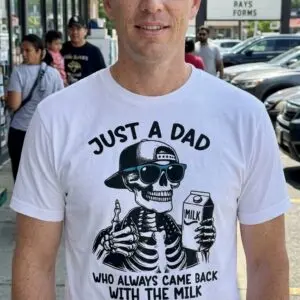 Retro Dad Joke Skeleton Milk Return Graphic T-Shirt 7 retro dad joke skeleton milk return graphic t shirt 1.jpg