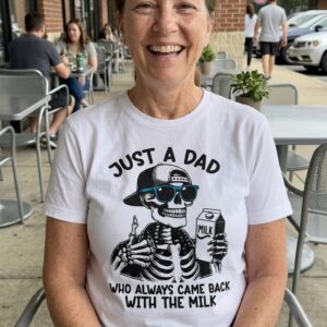 retro dad joke skeleton milk return graphic t shirt 2.jpg
