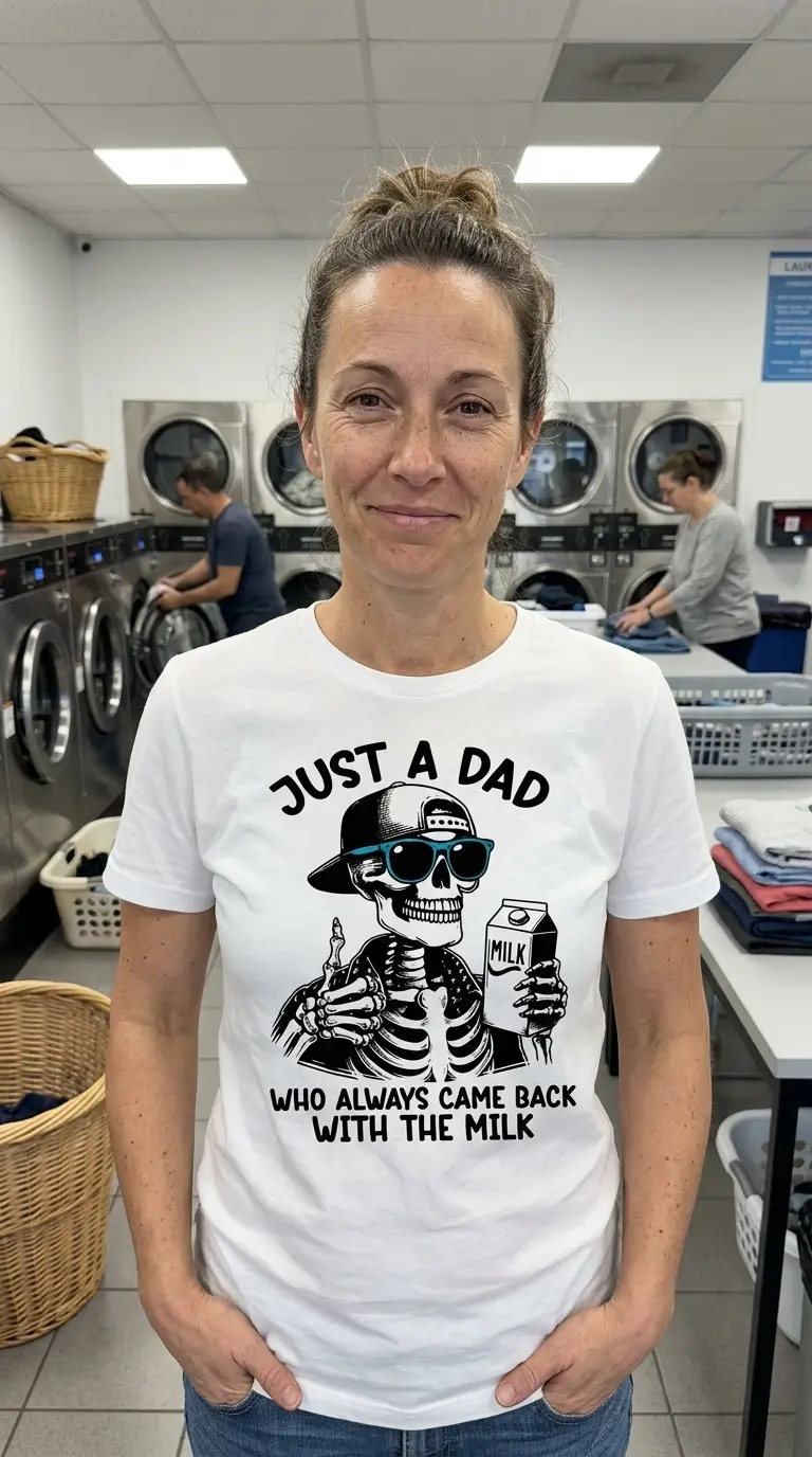 retro dad joke skeleton milk return graphic t shirt 3.jpg