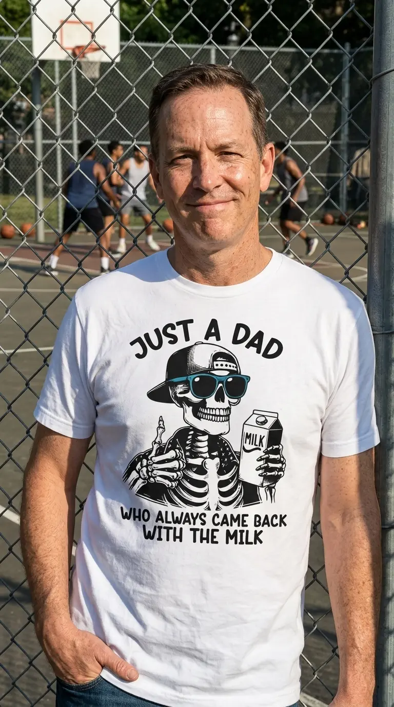 retro dad joke skeleton milk return graphic t shirt 4.jpg