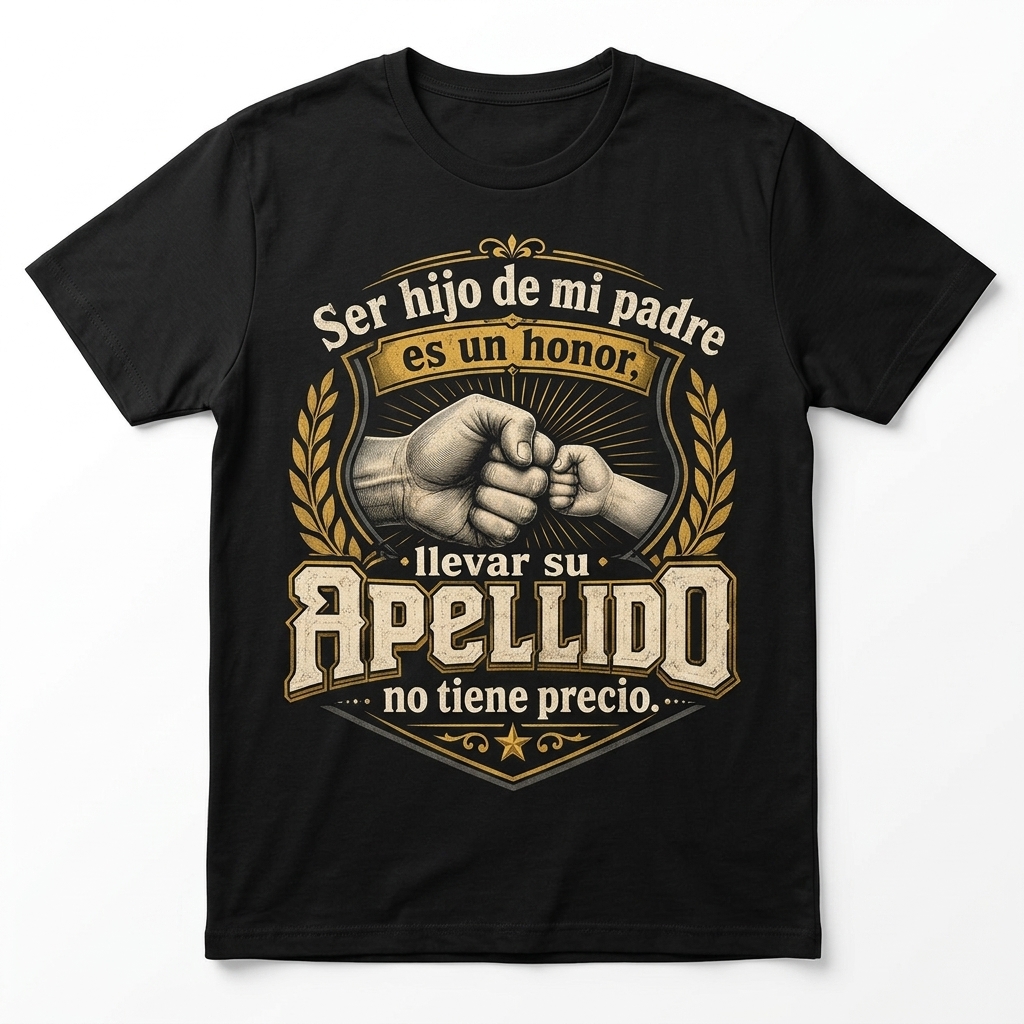 Spanish Family Pride Son and Father Honor T-Shirt 1 spanish family pride son and father honor t shirt.jpg