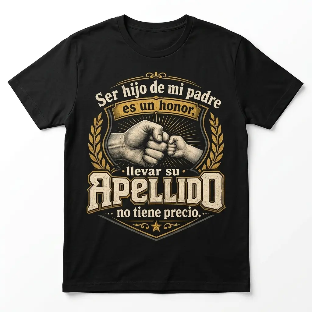 Spanish Family Pride Son and Father Honor T-Shirt 1 spanish family pride son and father honor t shirt.jpg