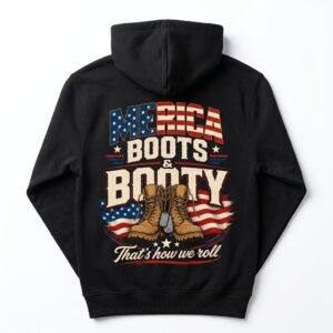 vintage patriotic boots graphic t shirt with americana style 1.jpg