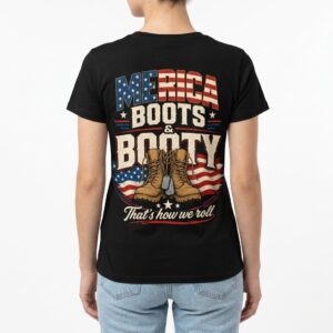 vintage patriotic boots graphic t shirt with americana style 5.jpg