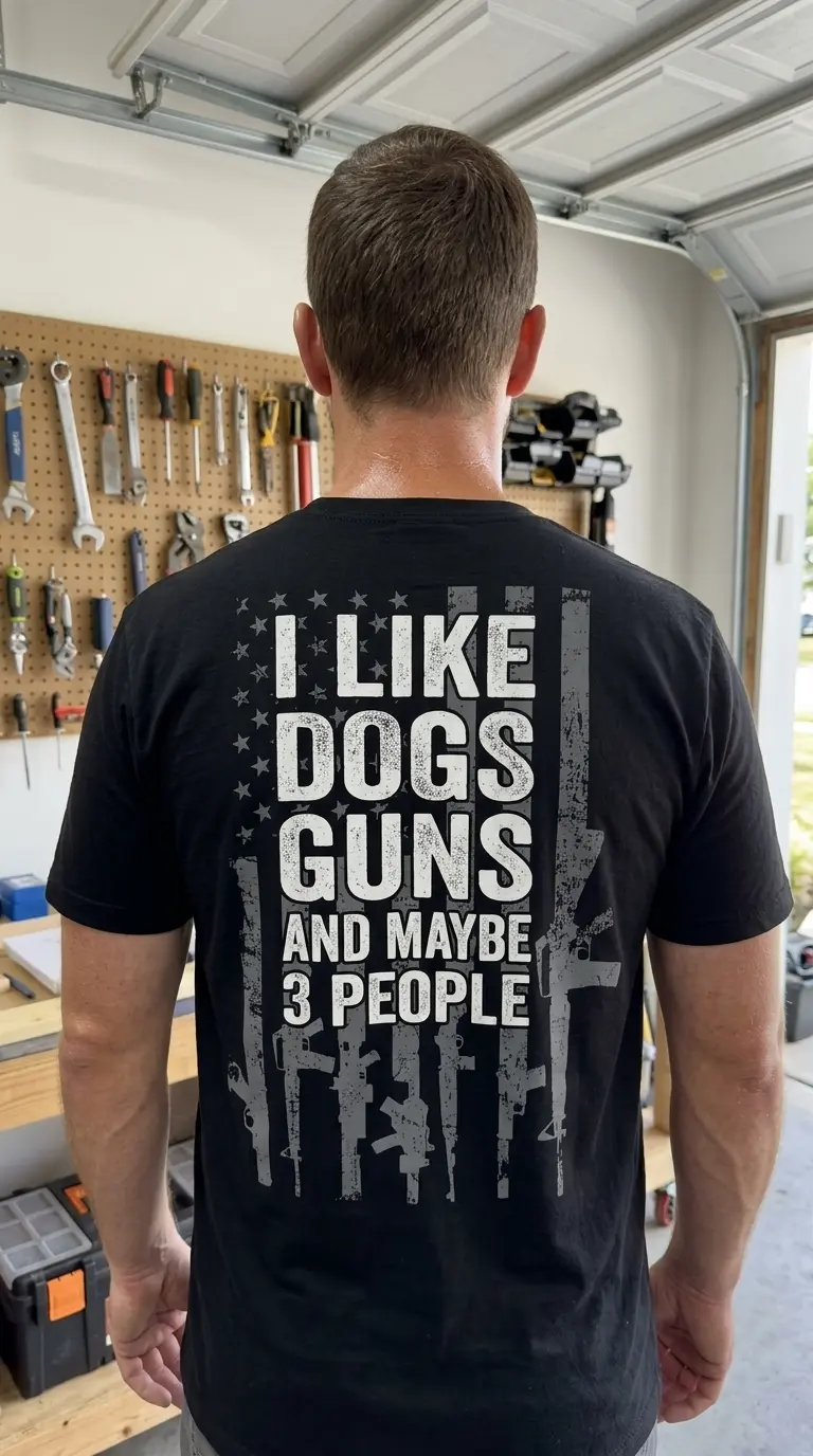 dogs guns and maybe 3 people shirt funny patriotic graphic tee 4.jpg