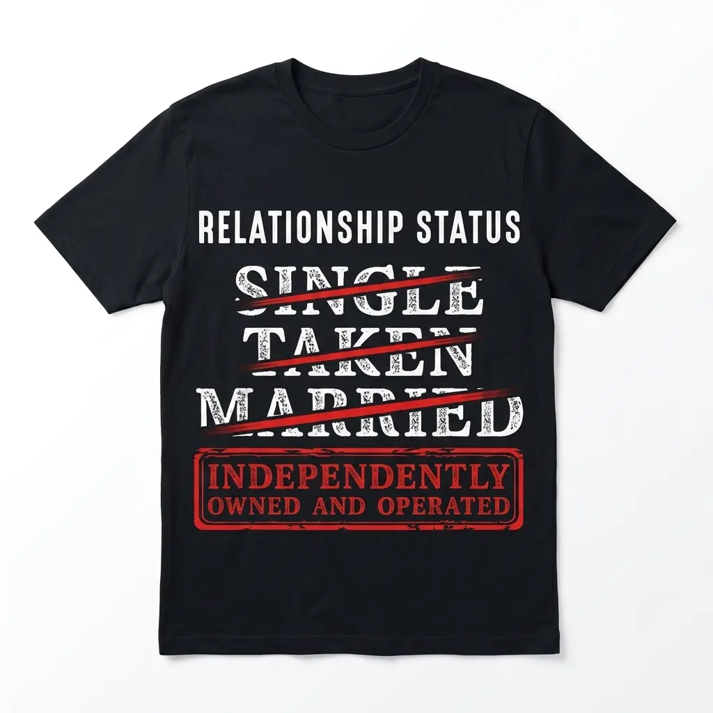 funny independently owned and operated relationship status t shirt.jpg